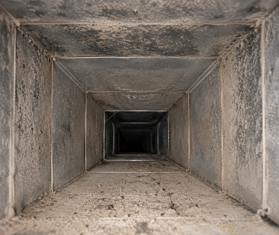 Before AC Duct Cleaning